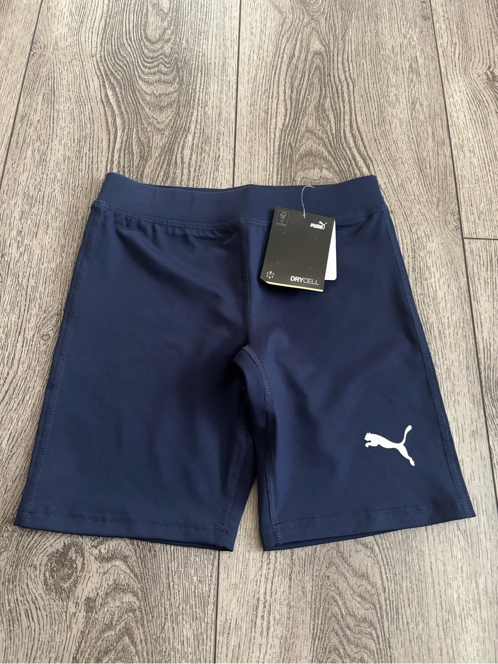 PUMA unisex Navy DryCELL Performance Shorts